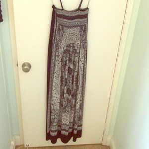 💚3/$5 Strap OR Strapless Patterned Maxi Dress